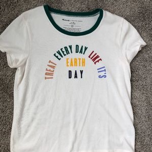 Cropped madewell tee